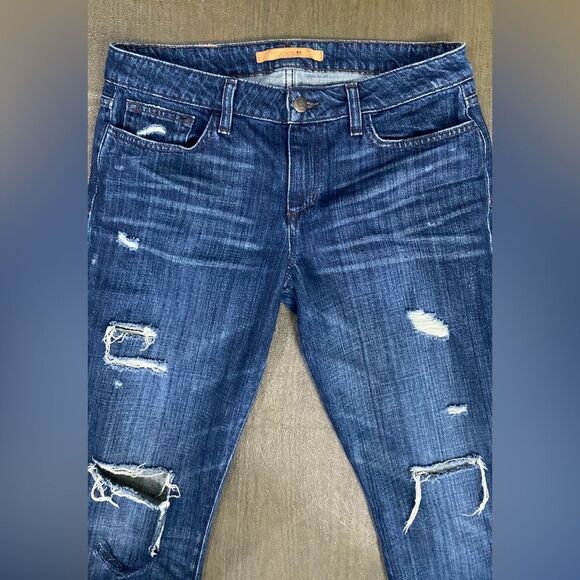 Joe’s Women’s “The Skinny” Denim Jeans Size 28 Distressed - Picture 3 of 11